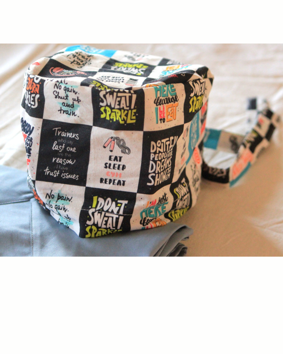 Sweat it out: Unisex no-elastic Scrub cap