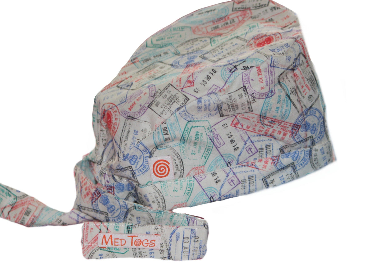 Travel bug: Unisex Scrub Cap