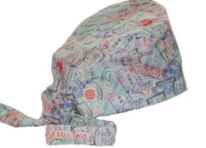 Travel bug: Unisex Scrub Cap
