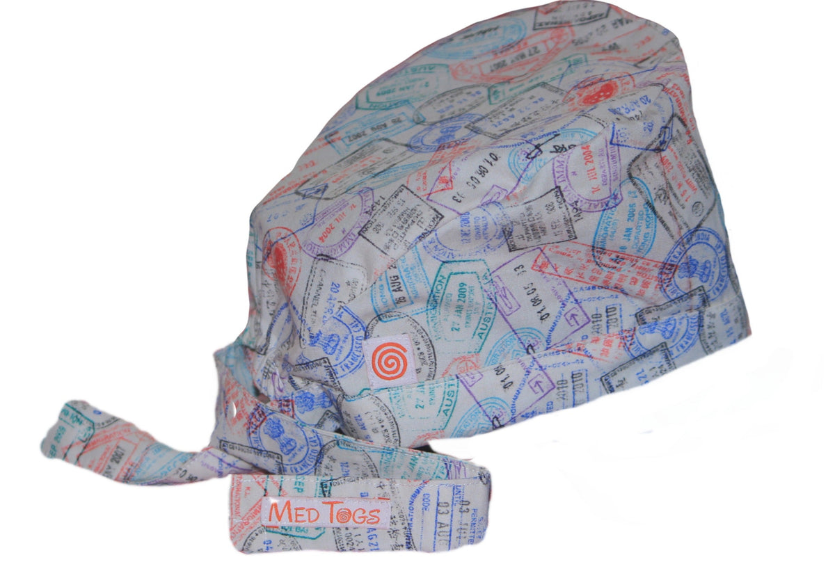Travel bug: Unisex Scrub Cap