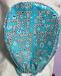 Dentist Scrabble Scrub Cap (2 sizes available)